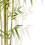 Load image into Gallery viewer, Close-up detail of Golden Bamboo Grove showing bamboo canes and leaves