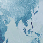 Load image into Gallery viewer, Blue Continental Map