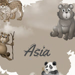 Load image into Gallery viewer, Adventure Animal World Map