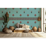 Load image into Gallery viewer, Teal Floral Charm