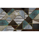 Load image into Gallery viewer, Teal Geometry Fusion