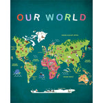 Load image into Gallery viewer, Our World Kids Learning Map