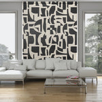 Load image into Gallery viewer, Abstract Geometric Noir