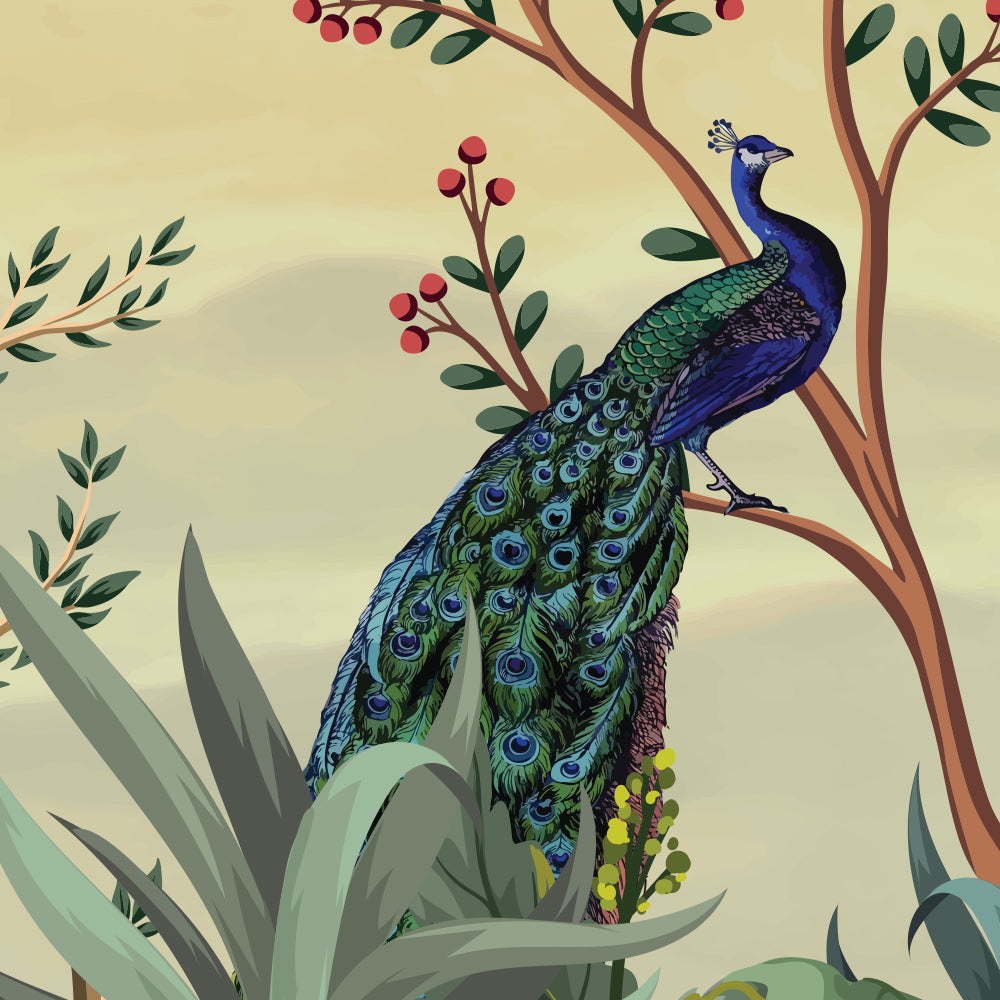 Pastel Chinoiserie Garden