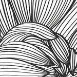 Load image into Gallery viewer, Close-up detail of Inked Dahlia Lines showing fine parallel line work on petals