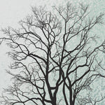 Load image into Gallery viewer, Close-up detail of Sage Winter Treeline showing fine bare branchwork