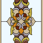 Load image into Gallery viewer, Close-up detail of Victorian Scroll Doorway showing mirrored acanthus scrollwork