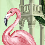 Load image into Gallery viewer, Flamingos of Jaipur Garden