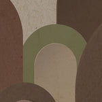 Load image into Gallery viewer, Earthy Layered Arches Wallpaper