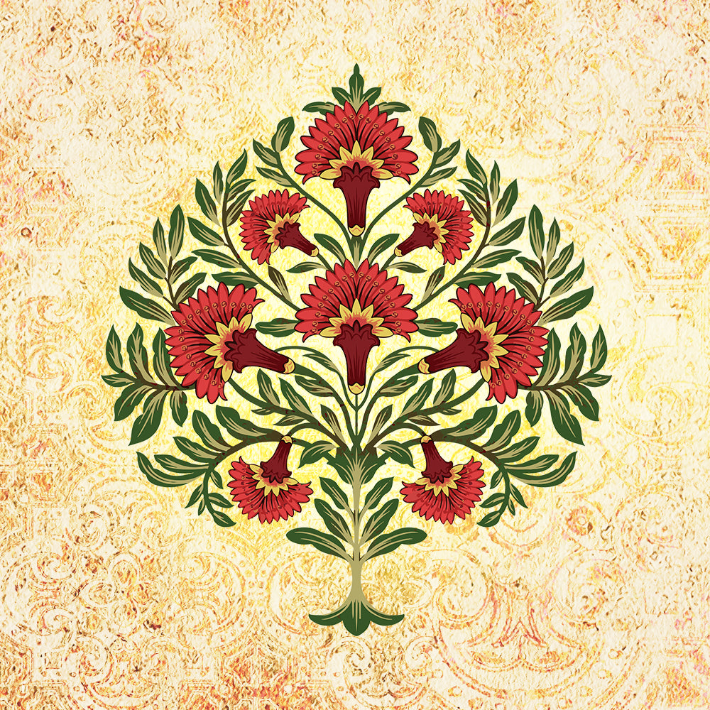 Classic Indian Booti Pattern