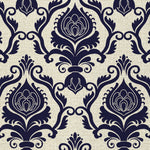 Load image into Gallery viewer, Indigo Royal Motif