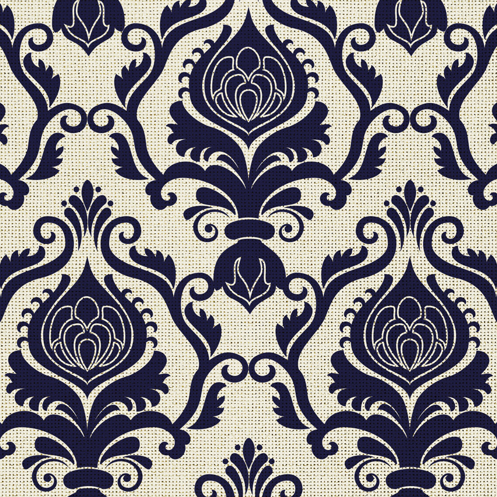 Indigo Royal Motif