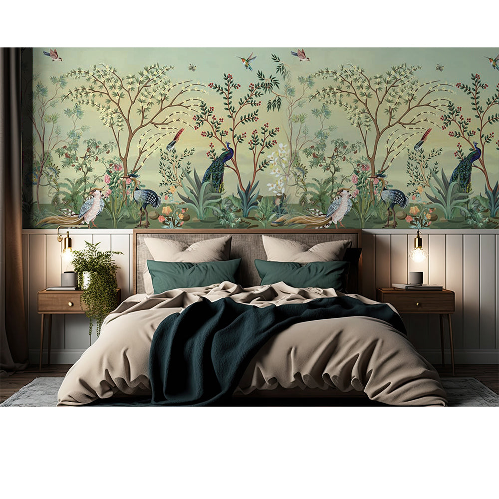 Pastel Chinoiserie Garden