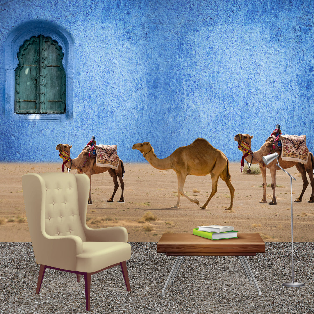 Camels of the Blue City