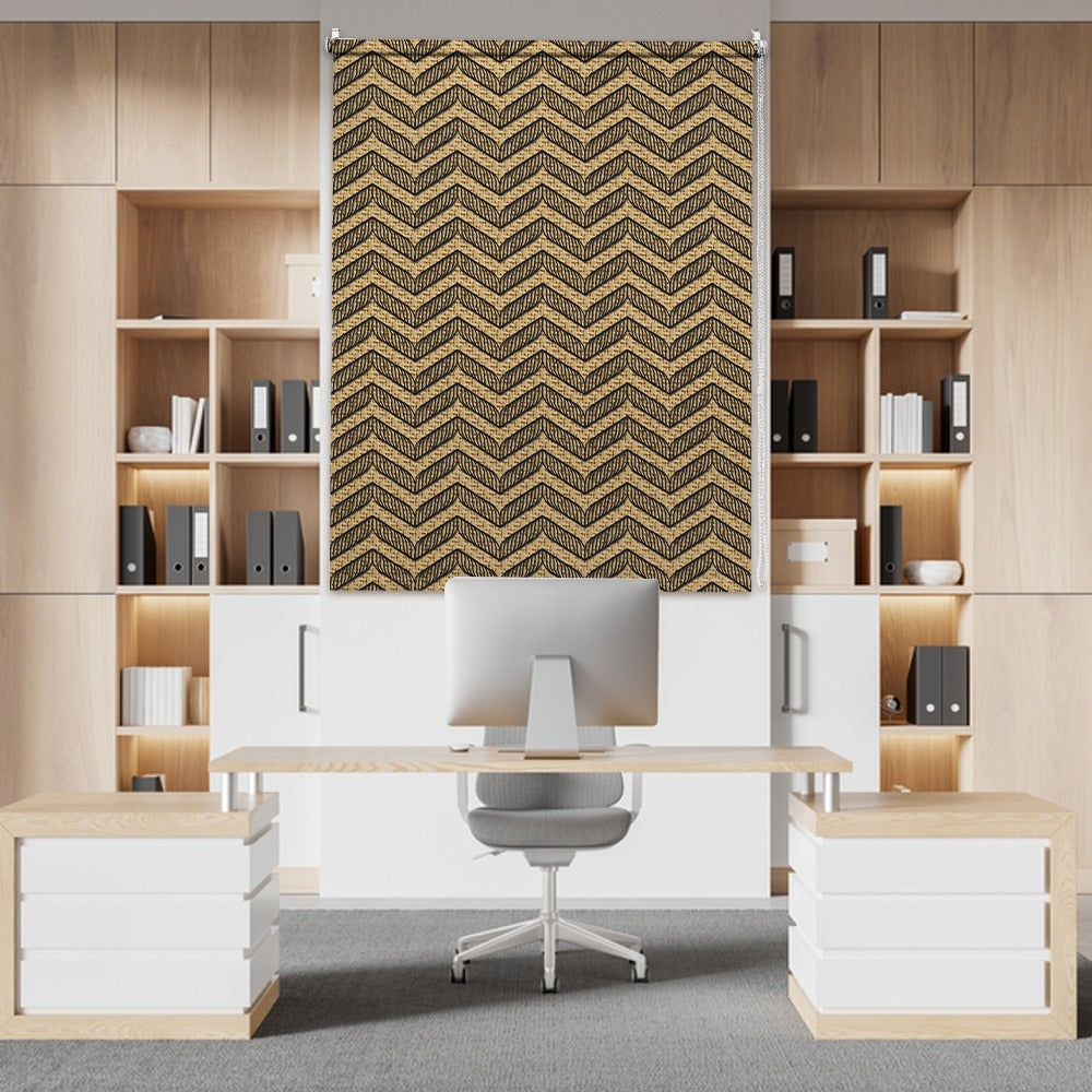 Rustic Chevron Weave