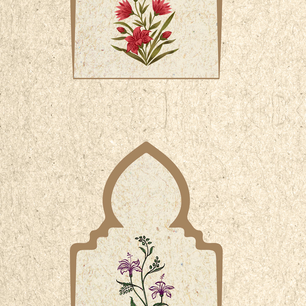 Subtle Jharokha Blossom Niches