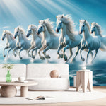 Load image into Gallery viewer, Seven Majestic White Horses