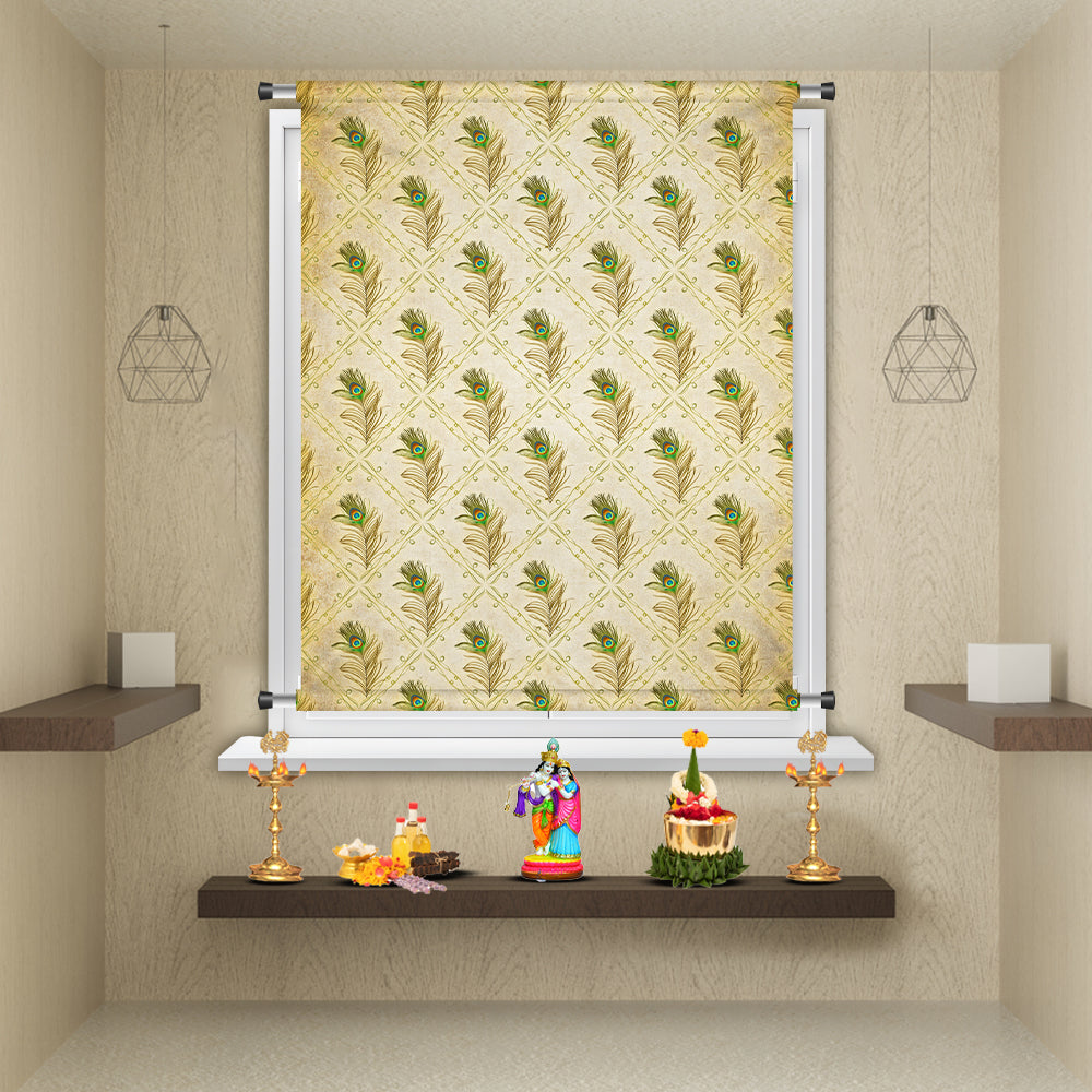 Ethnic Feather Charm