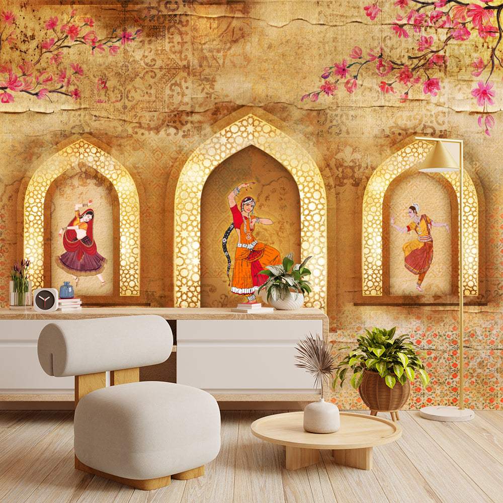 Classical Indian Dance Arches