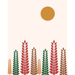 Load image into Gallery viewer, Autumn Forest Silhouette