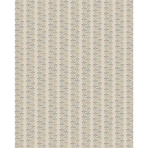 Calm Leaf Trail Pattern