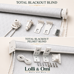 Load image into Gallery viewer, Total Blackout and Pelmet blind hardware and fitting components