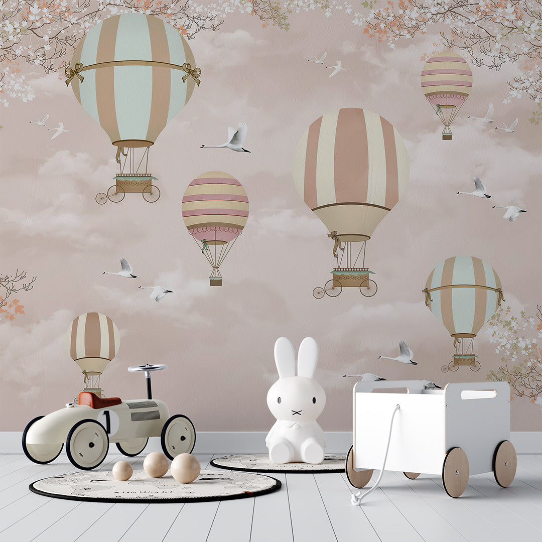 Whimsical balloon ride